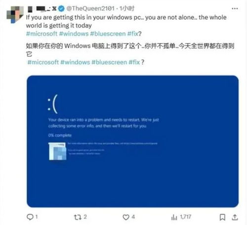 微軟藍屏引發全球宕機，我國公共基礎服務何以安然無恙？——淺談基礎軟件服務的關鍵作用
